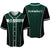 Hawaii Volleyball Green Warrior Baseball Jersey - LT2 GREEN - Polynesian Pride