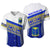 Natabua High School Fiji Baseball Jersey - NHS Polynesian LT13 Unisex Blue - Polynesian Pride