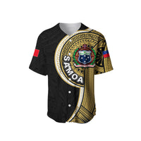 Samoa Independence Day Tribal Tattoo Baseball Jersey No.2 LT6 - Polynesian Pride