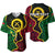 (Custom Personalised) Vanuatu Baseball Jersey Flag Special Style LT6 Black - Polynesian Pride