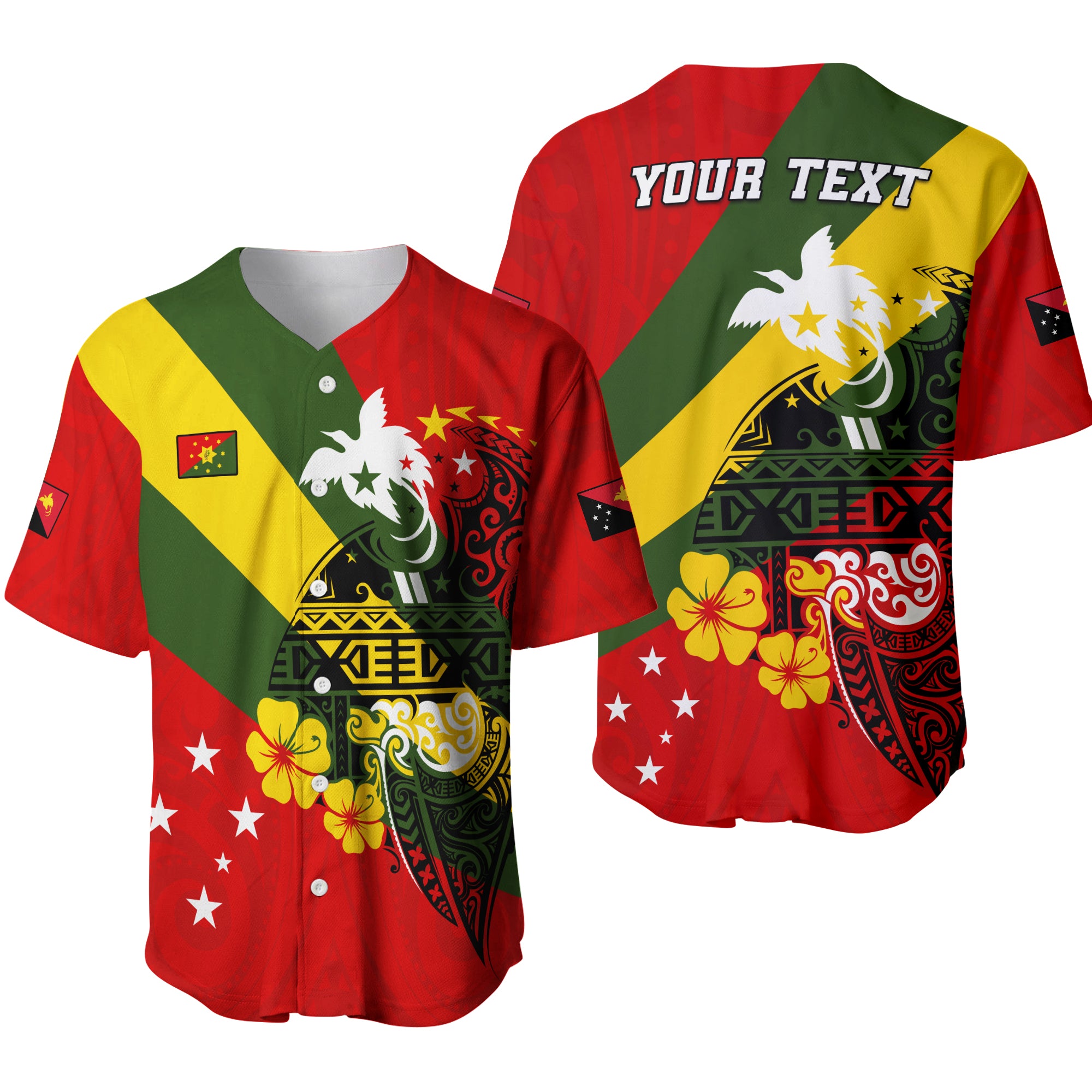 (Custom Personalised) Eastern Highlands Province Baseball Jersey Peaceful PNG LT13 - Polynesian Pride