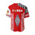 (Custom Personalised) Tonga Rugby Baseball Jersey - Mate Ma'a Tonga LT13 - Polynesian Pride