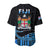 Fiji Polynesian Baseball Jersey Featured Fijian Lovers LT13 - Polynesian Pride