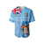 (Custom Personalised) Fiji Dreamy Baseball Jersey Tapa Pattern LT13 - Polynesian Pride