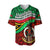 Proud Vanuatu Baseball Jersey Pattern Mix Flag LT13 - Polynesian Pride