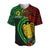 Vanuatu Heart Polynesian Baseball Jersey Turtle Sand Drawings LT13 - Polynesian Pride