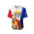 (Custom Personalised) Philippines Baseball Shirt BBM 2022 Tiger Of The North LT6 - Polynesian Pride