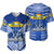 Mate Ma'a Tonga Baseball Jersey Leimatu'a Bulls Creative Style - Blue LT8 - Polynesian Pride