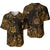 Hawaii Shaka Polynesian Baseball Jersey Unique Style - Gold LT8 - Polynesian Pride