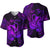 (Custom Personalised) Aquarius Zodiac Polynesian Baseball Jersey Unique Style - Purple LT8 - Polynesian Pride