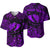 (Custom Personalised) Hawaii State Fish: Humuhumu Nukunuku Apua'a Polynesian Baseball Jersey Unique Style - Purple LT8 - Polynesian Pride