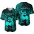 Sagittarius Zodiac Polynesian Baseball Jersey Unique Style - Turquoise LT8 - Polynesian Pride