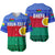 (Custom Personalised) Shefa Province Baseball Jersey Vanuatu Pattern Traditional Style LT8 - Polynesian Pride