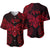 Aries Zodiac Polynesian Baseball Jersey Unique Style - Red LT8 - Polynesian Pride