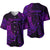 Scorpio Zodiac Polynesian Baseball Jersey Unique Style - Purple LT8 - Polynesian Pride