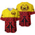 Marquesas Islands Baseball Jersey Marquesan Tattoo Special Style - Gradient Red LT8 - Polynesian Pride