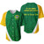 St. Leo Aresili Junior High School Baseball Jersey Simplified Version LT8 Unisex Green - Polynesian Pride