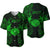 Cancer Zodiac Polynesian Baseball Jersey Unique Style - Green LT8 - Polynesian Pride