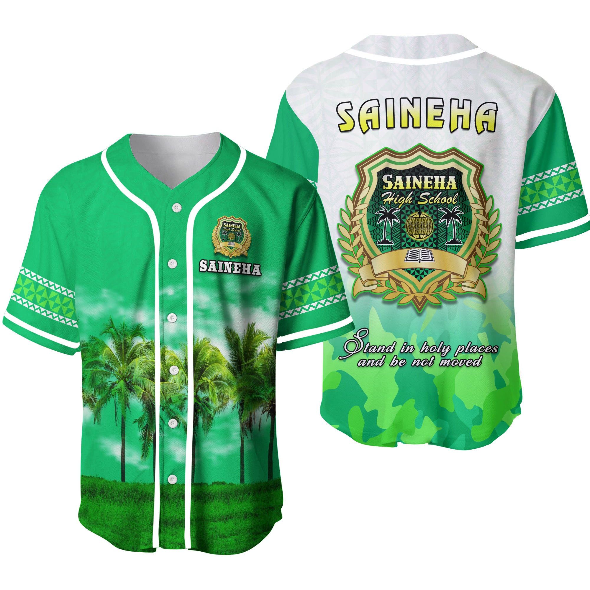 Saineha High School Baseball Jersey Original LT13 - Polynesian Pride