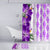 Tonga Bathroom Set Diamond Style Mix Hibiscus - Amethyst LT7 - Polynesian Pride