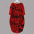 Tonga Batwing Pocket Dress - Tribal Tattoo Sleeve - Polynesian Pride