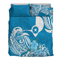 FSM Yap State Bedding Set Polynesian Floral Tribal LT9 - Polynesian Pride