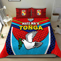 Tonga Mate Ma'a Rugby Bedding Set Jersey LT6 - Polynesian Pride