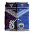 New Zealand And Samoa Bedding Set Together - Purple LT8 - Polynesian Pride