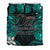 (Custom Personalised) Polynesian Fathers Day Bedding Set I Love You In Every Universe - Turquoise LT8 - Polynesian Pride