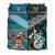 New Zealand And Fiji Bedding Set Together - Paua Shell LT8 - Polynesian Pride