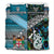 New Zealand And Fiji Bedding Set Together - Paua Shell LT8 - Polynesian Pride