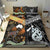 New Zealand Maori Aotearoa And Australia Aboriginal Bedding Set Together - Black LT8 - Polynesian Pride