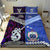 New Zealand And Samoa Bedding Set Together - Purple LT8 - Polynesian Pride