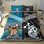 New Zealand And Fiji Bedding Set Together - Black LT8 - Polynesian Pride