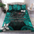 (Custom Personalised) Polynesian Fathers Day Bedding Set I Love You In Every Universe - Turquoise LT8 Turquoise - Polynesian Pride