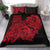 Hawaii Kakau Bedding Set Polynesian Floral Tribal Red Version LT9 Red - Polynesian Pride