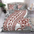 Traditional Polynesian Tribal Tattoo Retro Bedding Set LT9 White - Polynesian Pride