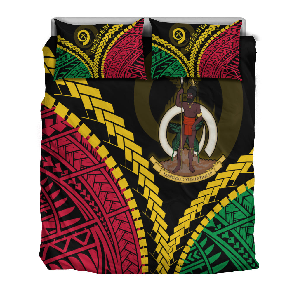 Vanuatu Bedding Set Proud Ni - Van Special Version LT7 - Polynesian Pride