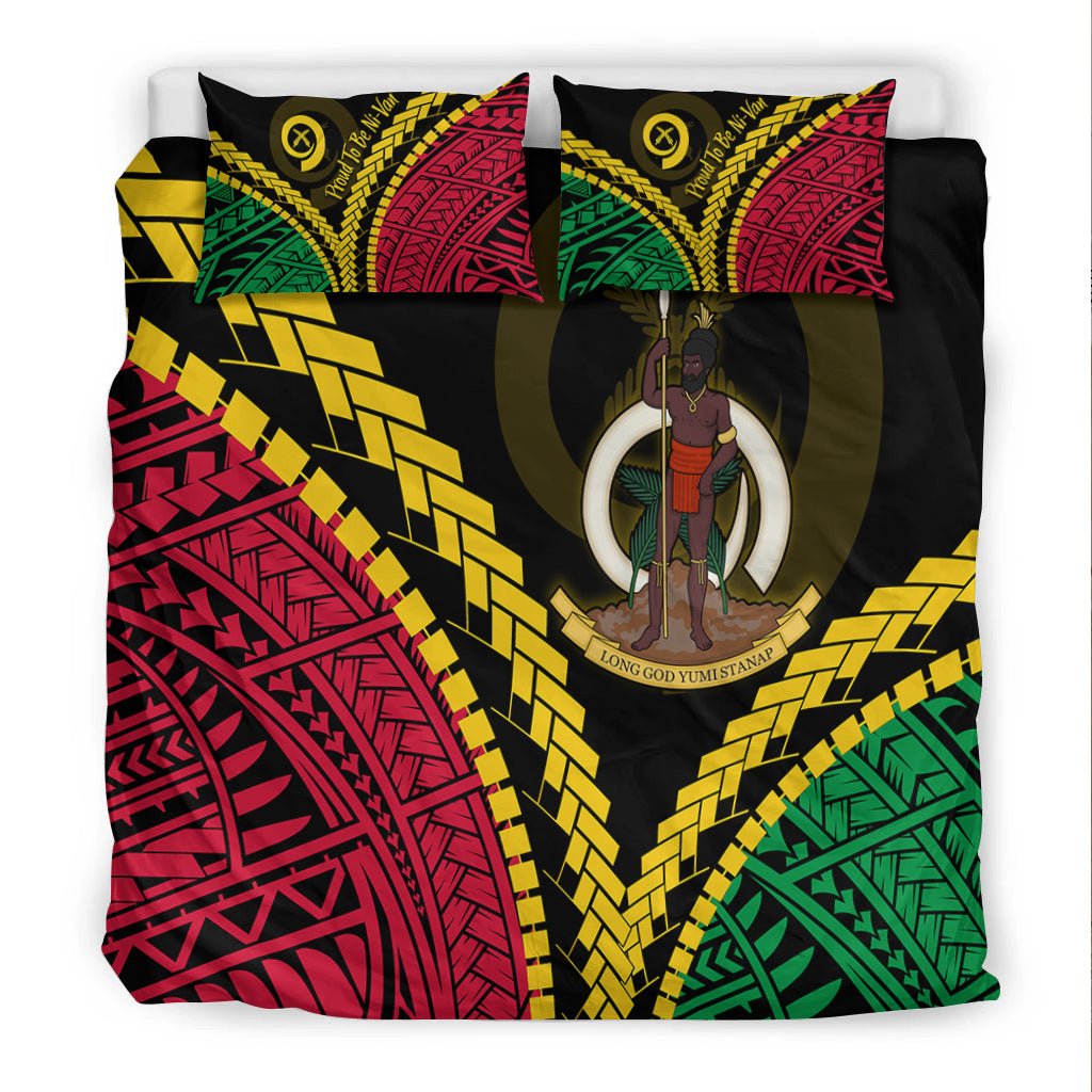 Vanuatu Bedding Set Proud Ni - Van Special Version LT7 - Polynesian Pride