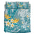 Hawaii Polynesian Turtles Plumeria Tropical Bedding Set - Winter Style - AH - Polynesian Pride