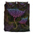 Hawaii Manta Ray Hibiscus Bedding Set - Glitter Style - AH - Polynesian Pride