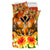 Hawaii Shark Hibiscus Plumeria Kanaka Bedding Set - Star Style - AH - Polynesian Pride