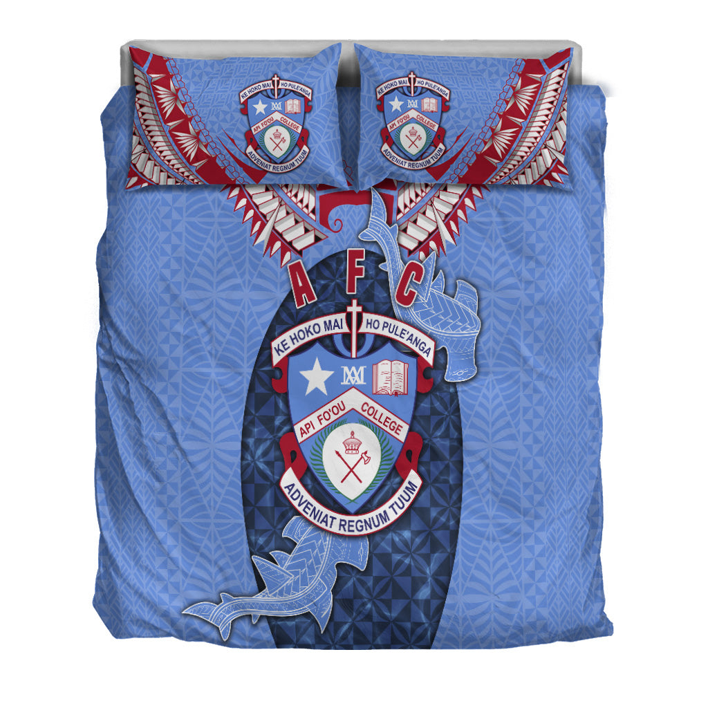 Tonga Apifo'ou College Bedding Set Special Style LT16 - Polynesian Pride
