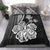 Polynesian Hibiscus Bedding Set Hawaiian Style No.4 LT6 Bedding Set Black - Polynesian Pride