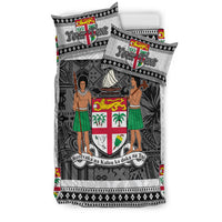 (Custom Personalised) Fiji Bedding Set White Style No.1 LT6 - Polynesian Pride