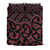 New Zealand Bedding Set Maori Graphic Tee patterns Red LT6 - Polynesian Pride