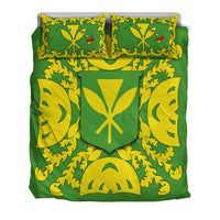 Hawaii Bedding Set Kanaka Maoli No.1 Green Style LT6 - Polynesian Pride