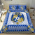 (Custom Personalised) Tonga Bedding Set Blue Style LT6 - Polynesian Pride