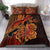 Polynesian Turtle Bedding Set Polynesian Patterns Color No.2 LT6 Orange - Polynesian Pride