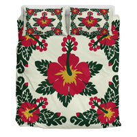 Hawaii Bedding Set - Hibiscus Quilting Bedding Set - AH - Polynesian Pride